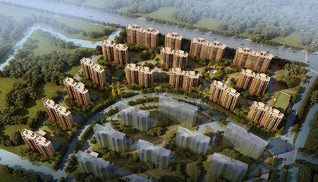 上海寶山區顧村大型居住社區